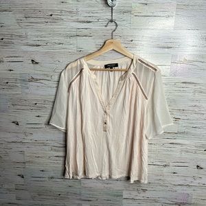 Juicy Couture Cream Blouse